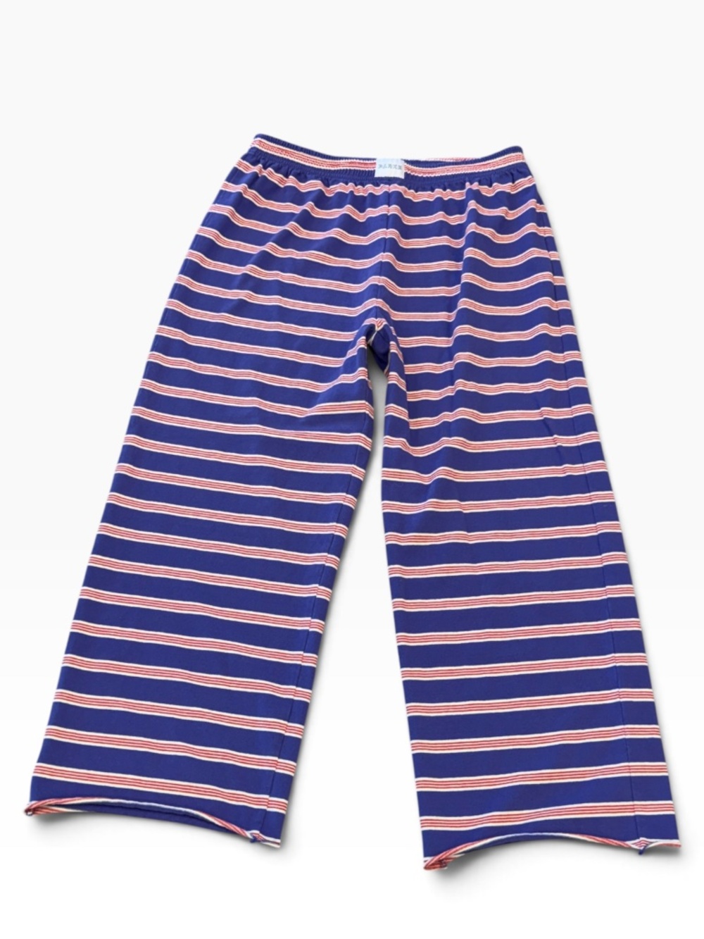 PARKE Stripe Pants Lounge Women's Size L Large